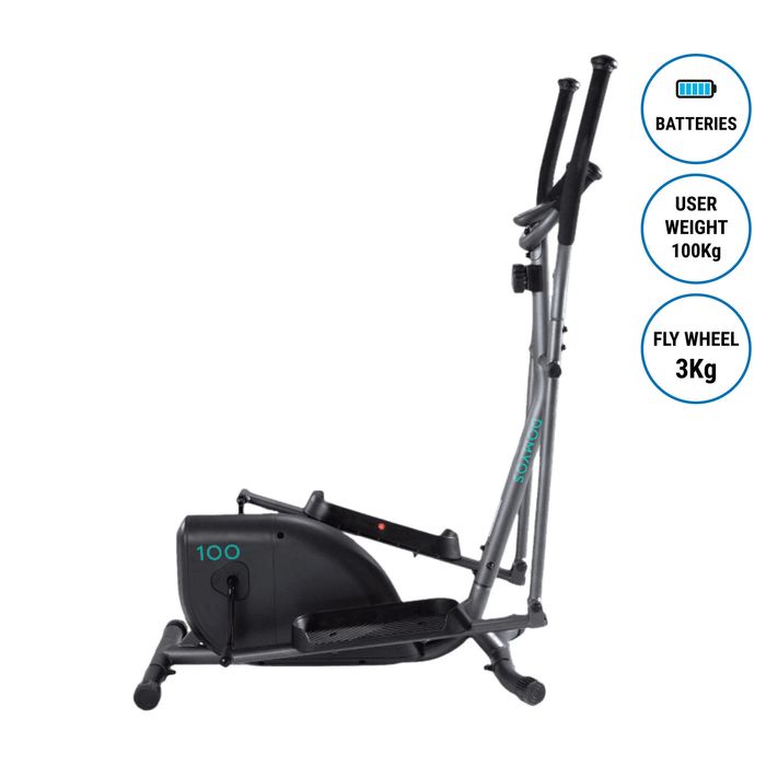 Bicicletă eliptică Essential 100 Fitness - produs resigilat Decathlon
