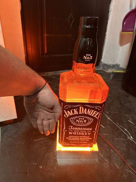 Lampa led sticla jack daniels 6L
