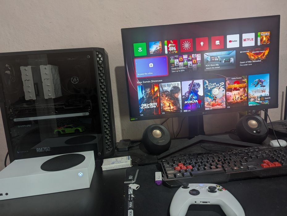 Xbox Series S 512GB impecabil + 4 jocuri