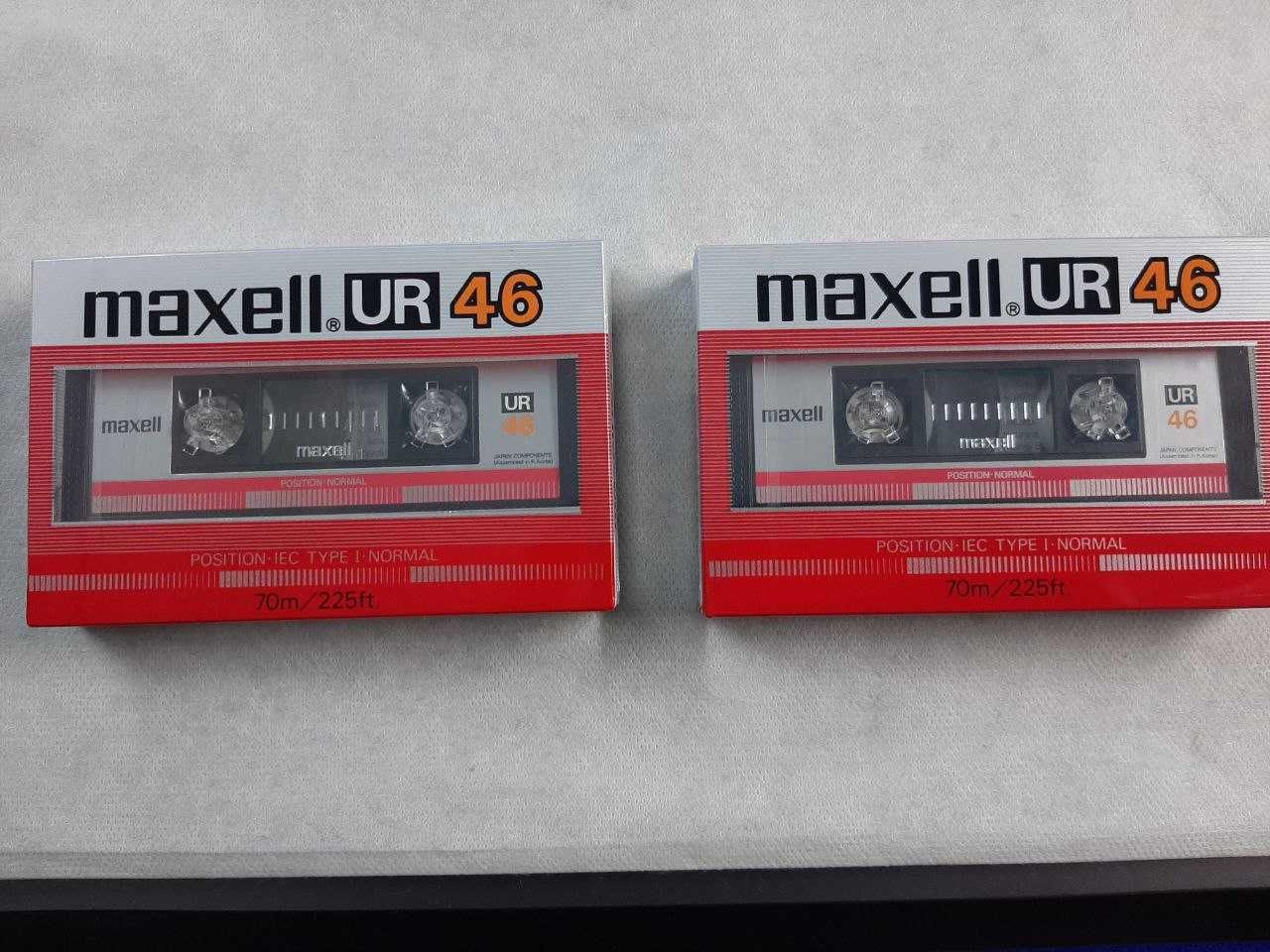 Аудиокассеты Maxell UR46.