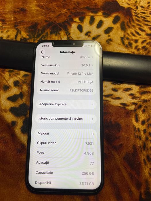Iphone 12 pro max 256 gb