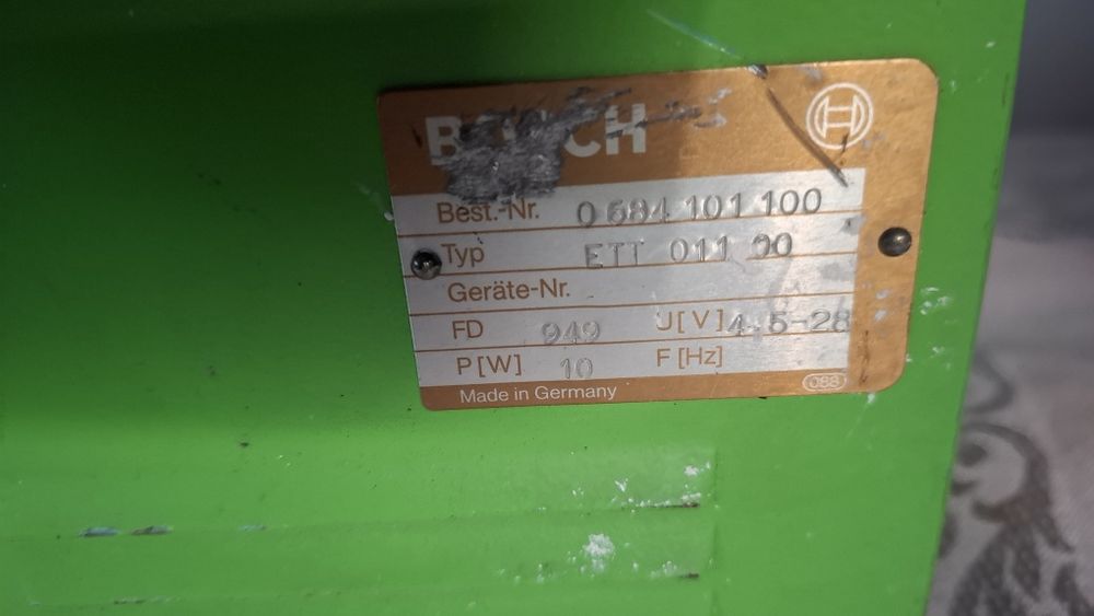 Tester auto bosch ett 01100