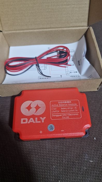 Активный балансир Daly 5a lifepo4 4x 12v новый для лития