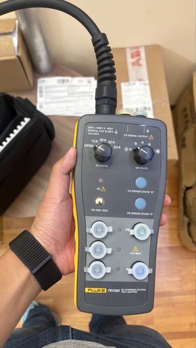 Тестовый адаптер для зарядной станции Fluke FEV300