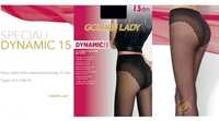 2 buc ciorapi dresuri strampi LYCRA Golden Lady DYNAMIC 15D calitate o