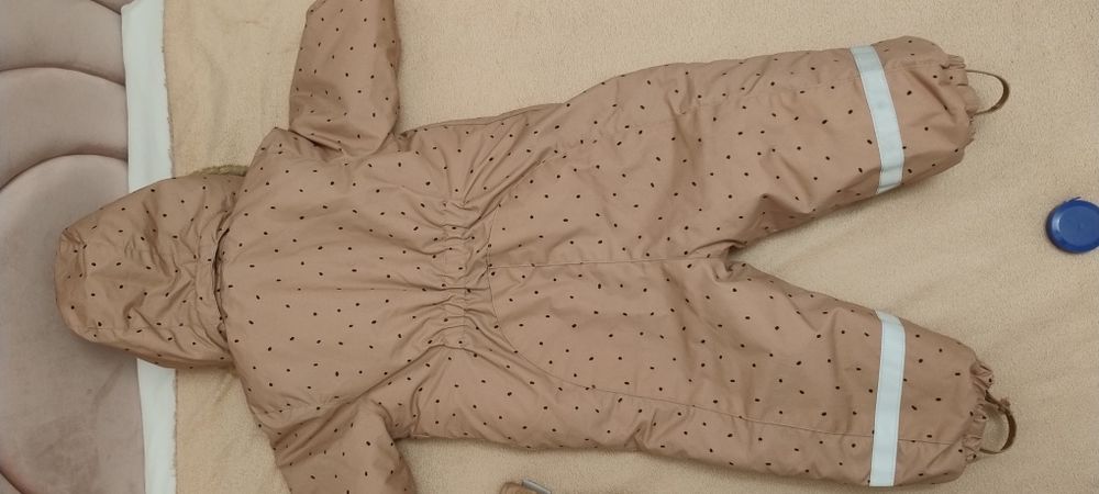 Costum-salopeta hidrofug 12-18 luni