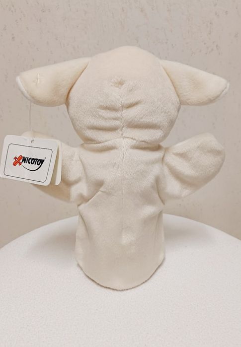 Păpușă de mână/marionetă oaie miel