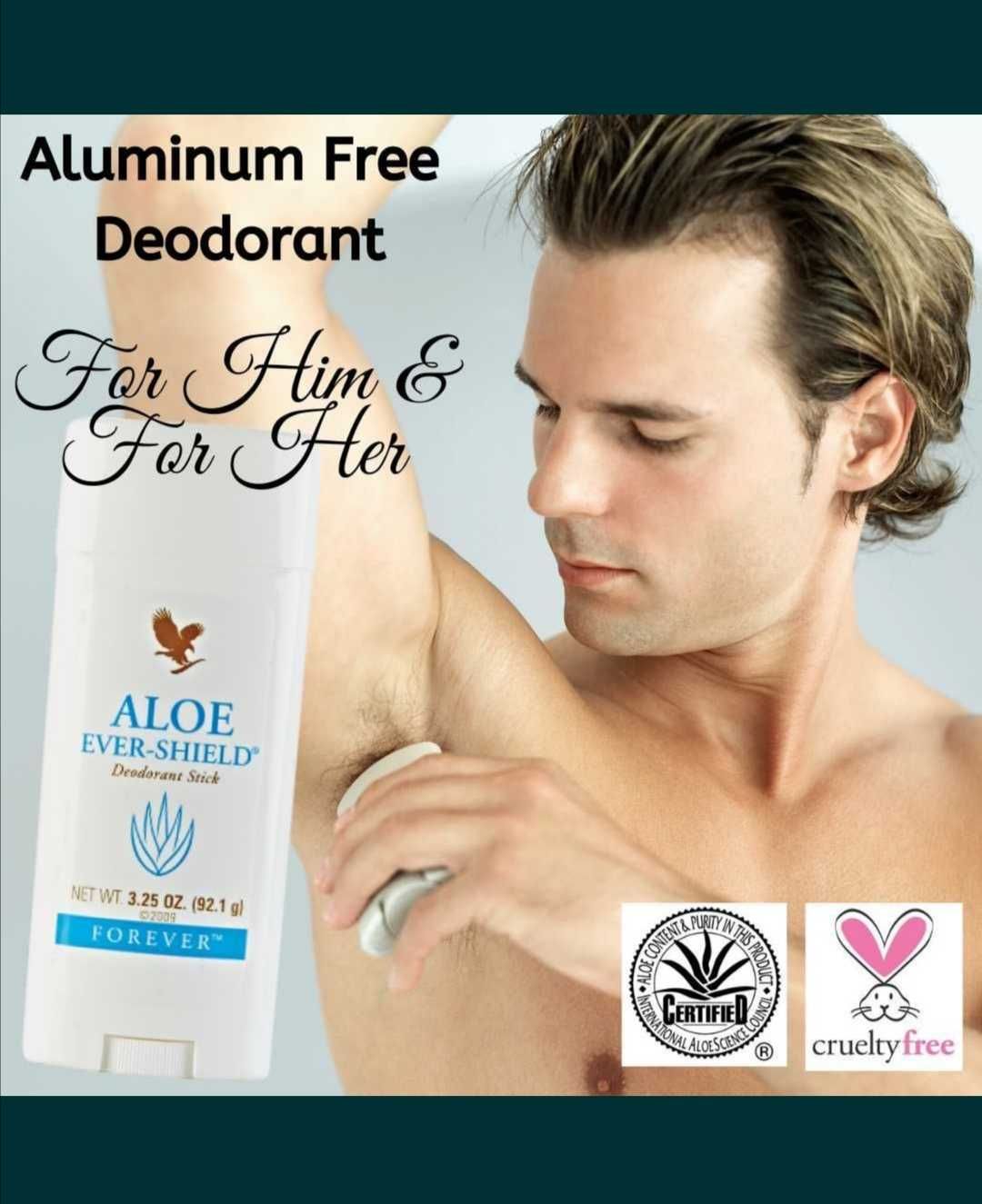 Aloe Ever-Shield Deodorant Stick
Сух алое дезодорант