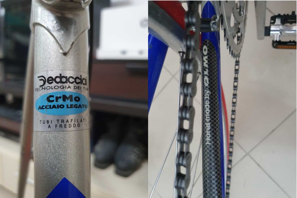 OLMO Sportman - cursiera otel 2x9 STI TT=55 ST=55 11.26kg