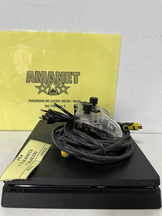 PS4 + man+ cabluri (CTG)