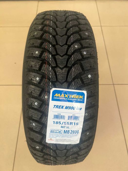 185/55 R15 Maxtrek Trek M900 ice шипованные