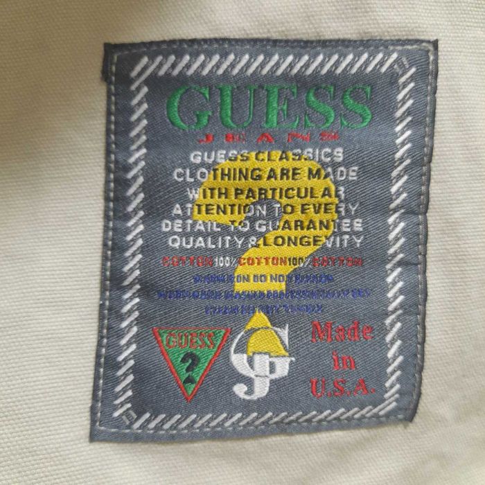 Vintage Guess Denim Shirt / Made in USA / Джинсовая Рубашка 52-54р
