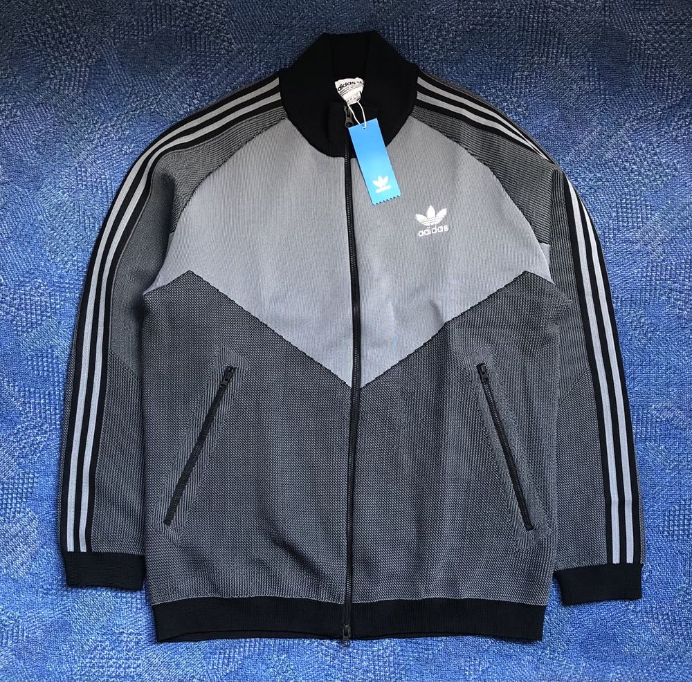 НОВО Adidas PLGN Knitted Track Jacket ОРИГИНАЛНО мъжко горнище - L-XL