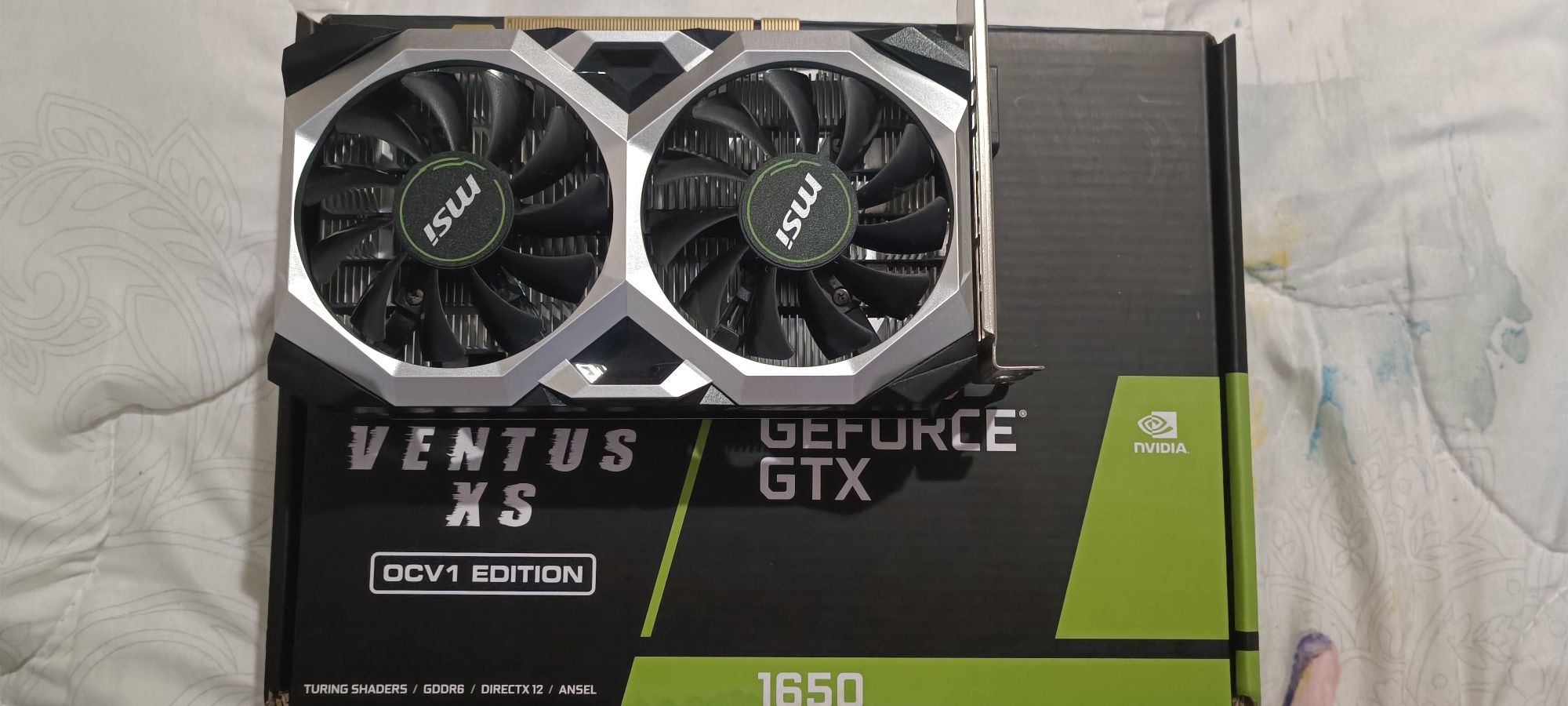 видеокарта msi gtx 1650
