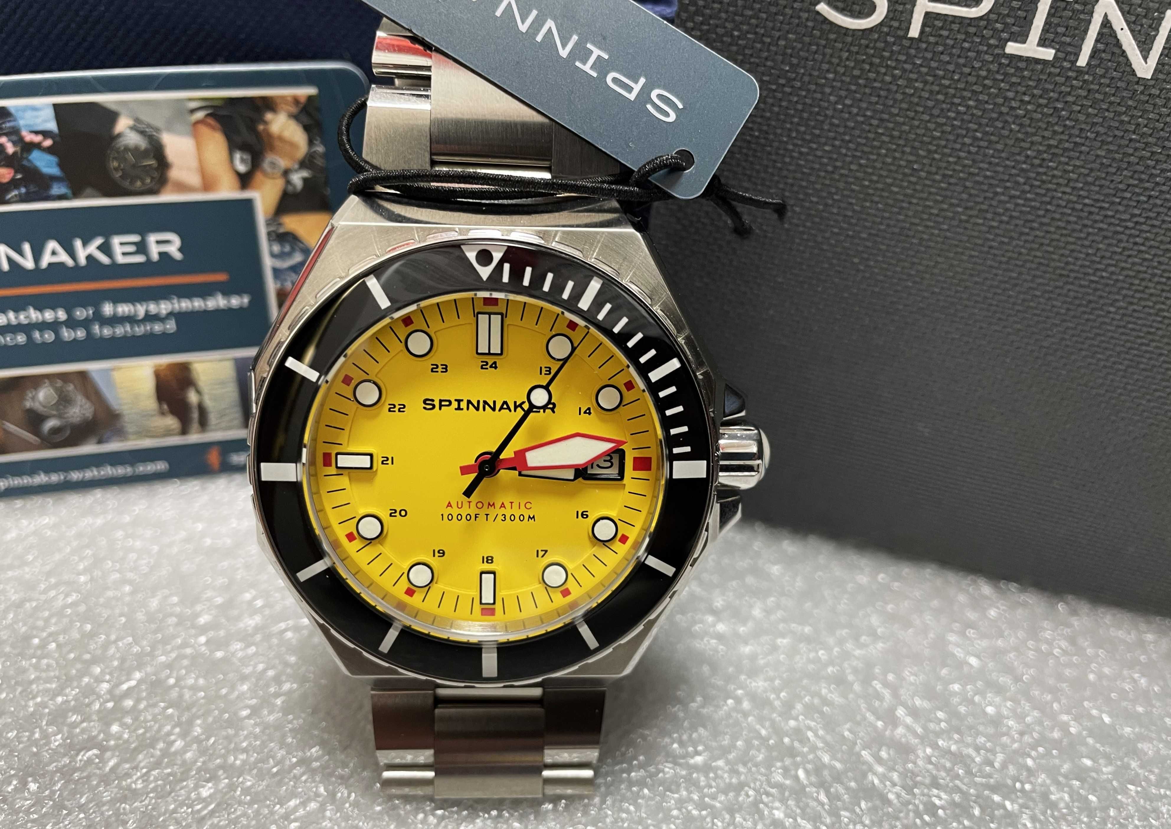 НОВ! Мъжки Автоматичен Часовник Spinnaker SP-5081-II Dumas 30ATM/300м.