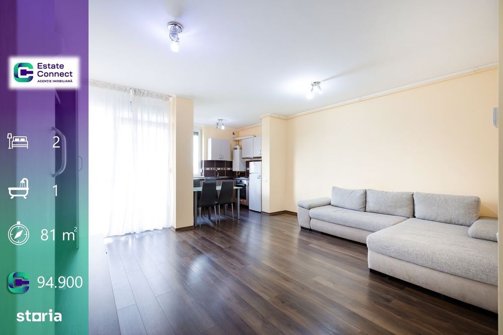 Apartament 2 camere decomandat, etaj 3 - ARED Micalaca 300