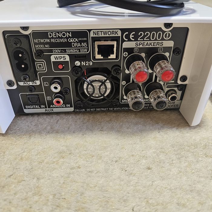 Receiver Denon Ceol Piccolo DRA-N5