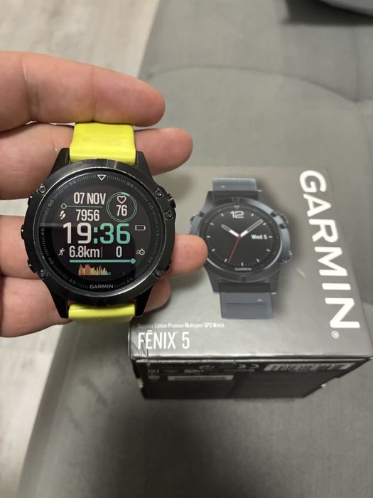 Garmin Fenix 5 Sapphire Black