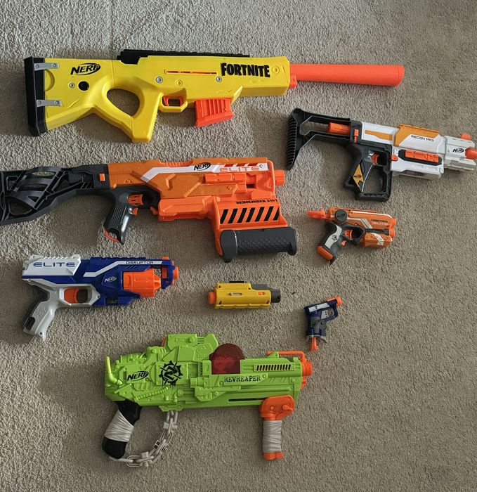 продам коллекцию nerf