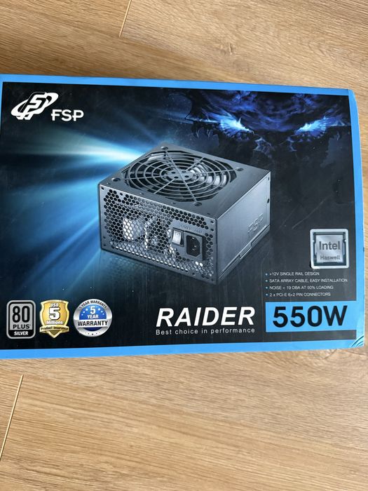 Захранване FSP Raider 550 W захранване