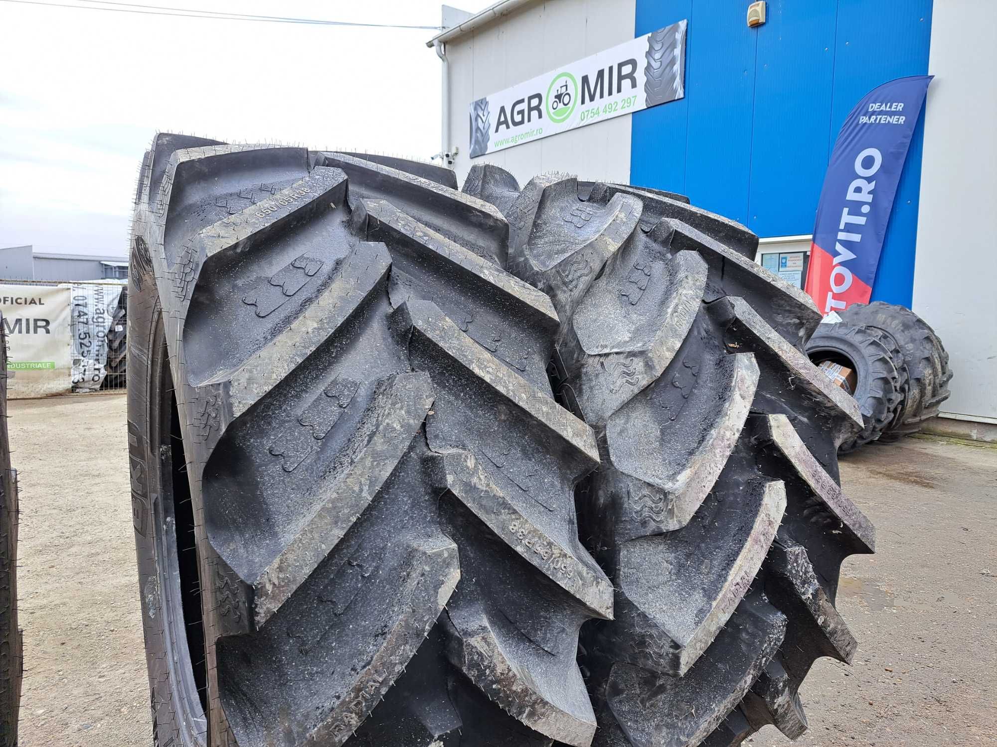 Cauciucuri noi 650/65R38 BKT AGRIMAX CASE MAGNUM spate anvelope