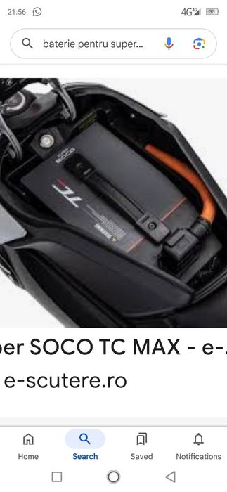 Baterie scuter soco