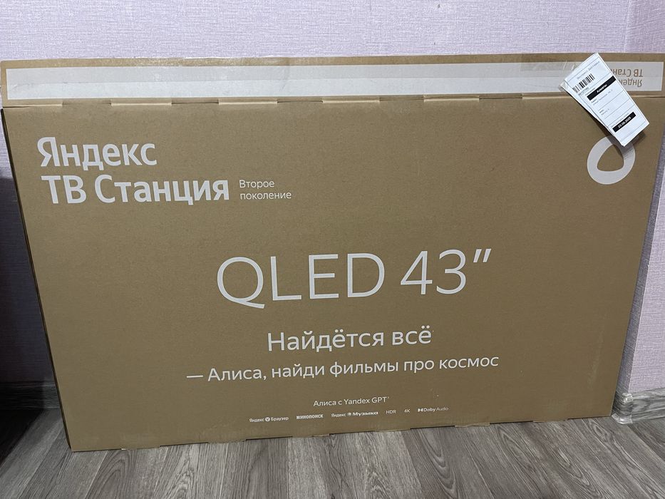 Телевизор Яндекс QLED 109см