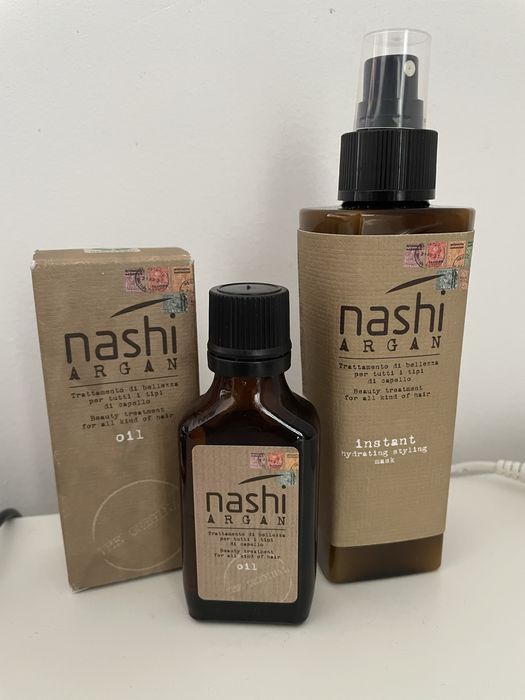 Vand Nashi Argan ulei 30ml + instant mask