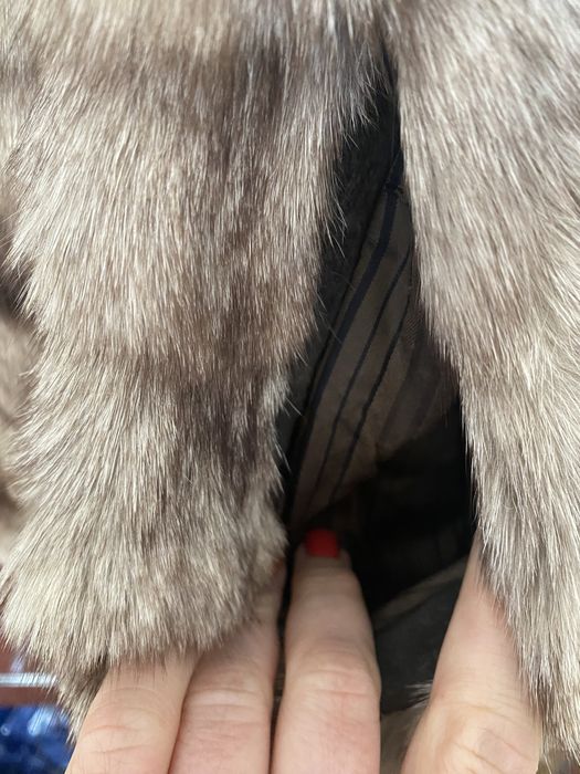 Палто от естествен косъм