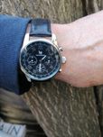 Lip chronograph ceas barbati mechanism quartz SII VDS 54D Japonia