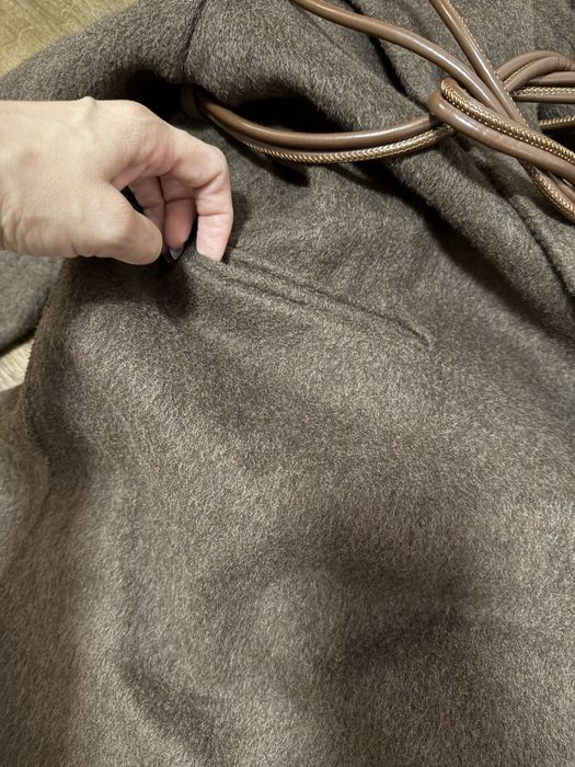 Палто over size кафяво