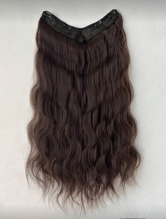 V-образни клипс удължения за коса