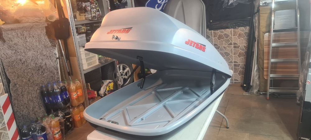 2бр Thule-багажник-автобокс-куфар-кутия за багаж