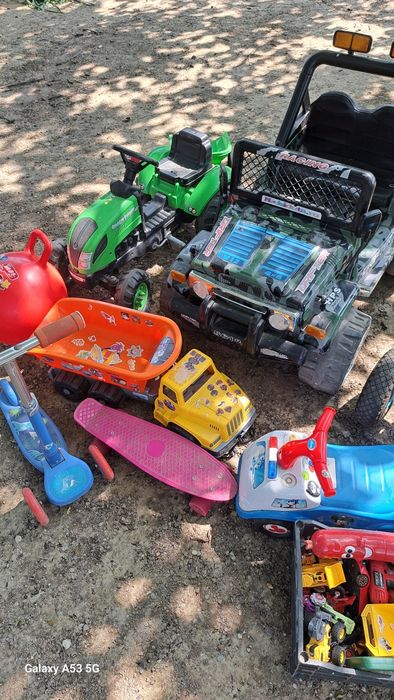Mașină electrica copii, kart, tractor, trotineta, spate, jucarii