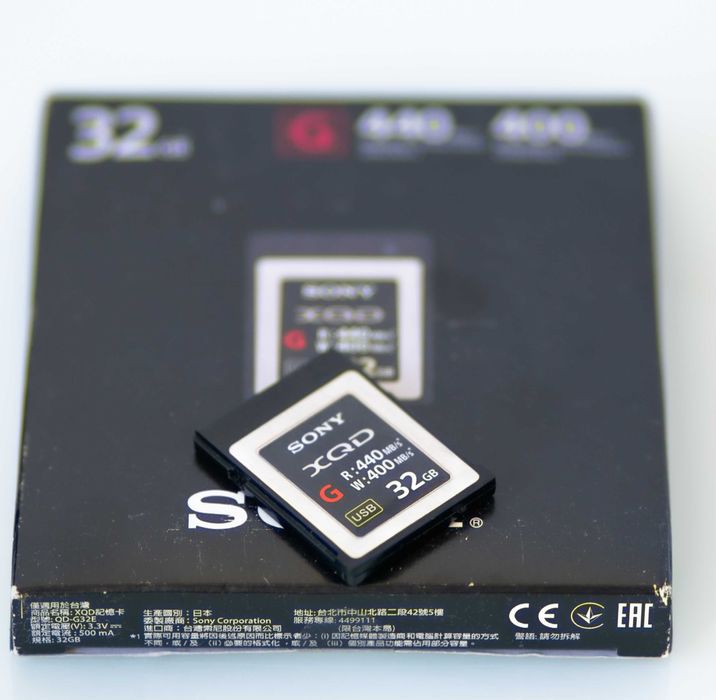 Card XQD SONY 64GB  Seria G R440MB/S W400MB/S