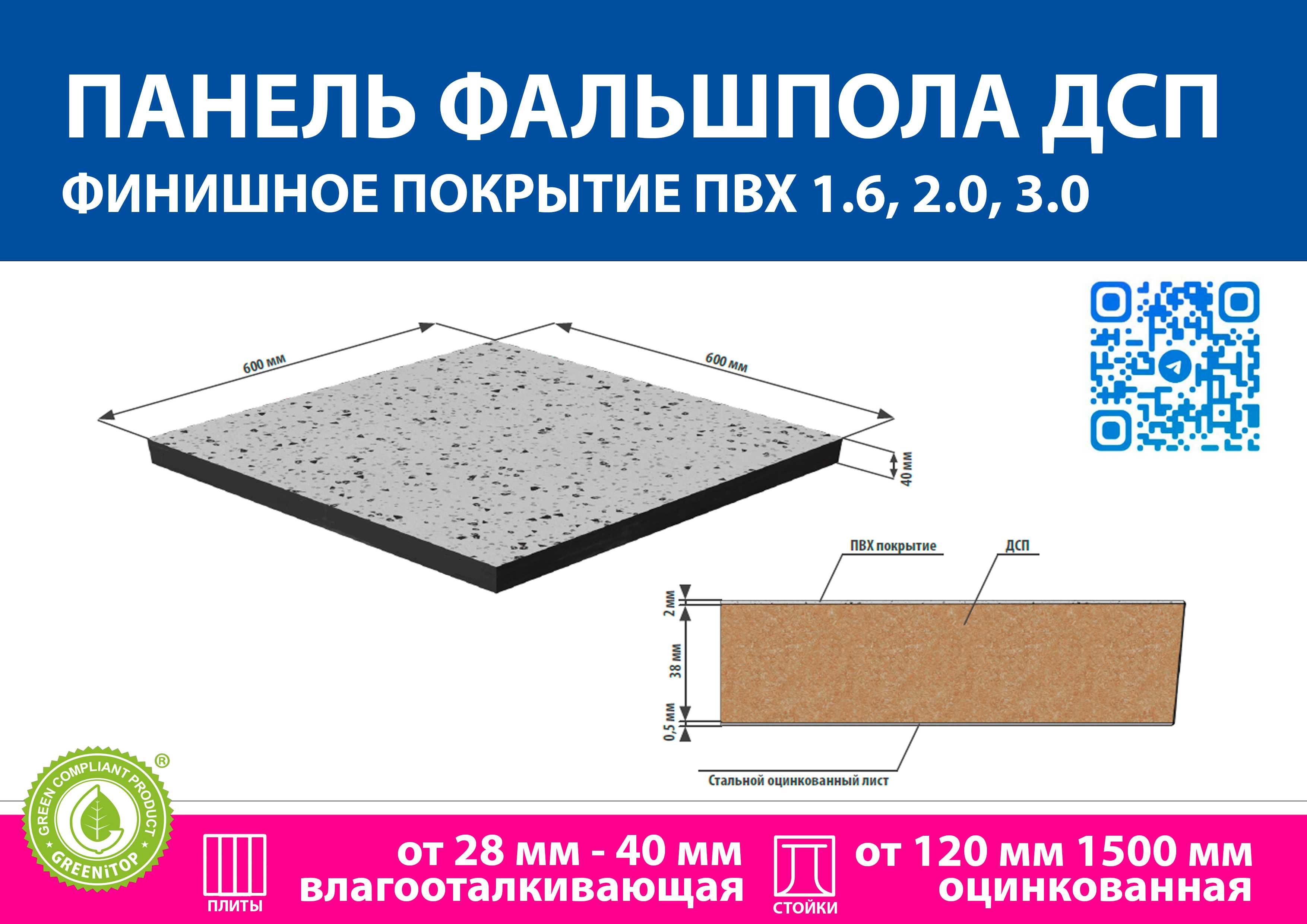 Поверхность для фальшпола АНТИСТАТИЧЕСКИЙ КЕРАМОГРАНИТ от 0.8, до 3.6