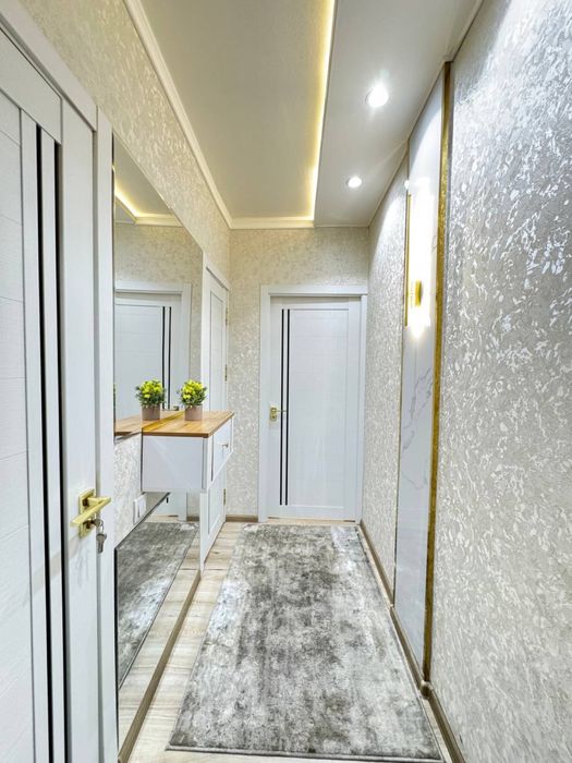 Чилонзор 21 кв 2в3/1/4 евро ремонт с мебель и техникой Ор:р Каромат