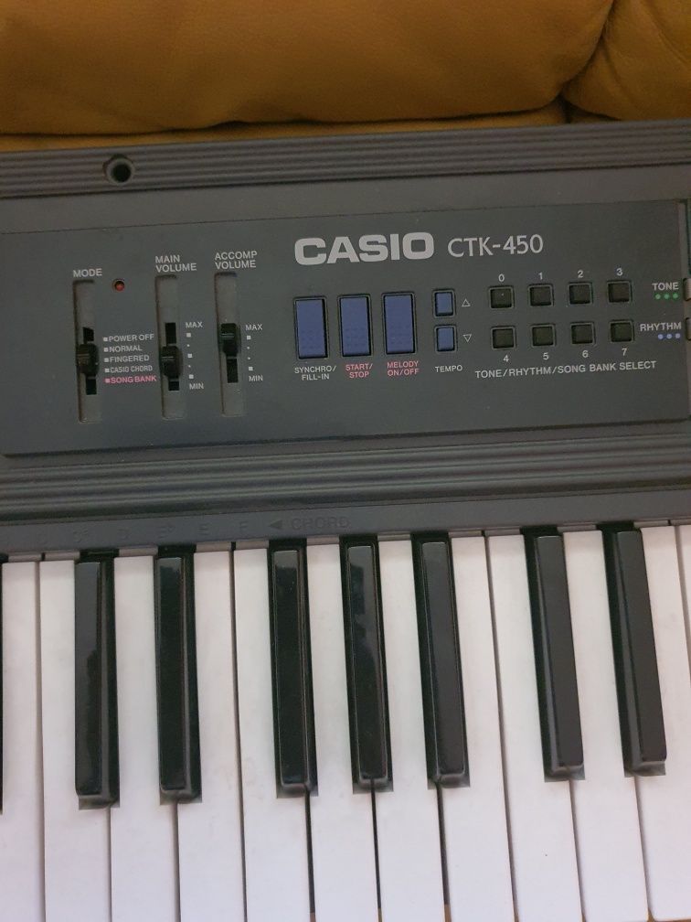 Casio CTK 450 йоника синтезатор