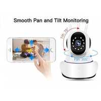 Camera Monitorizare copil, Alarma, Urmarire automata sunet si intercom