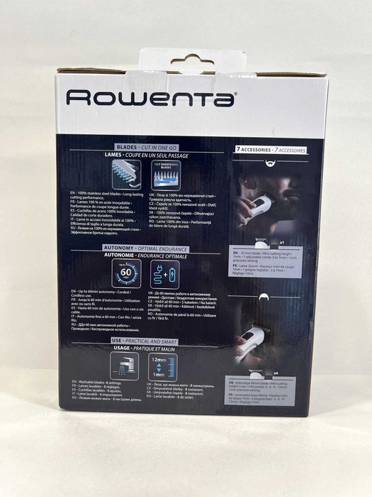 Aparat ras/tuns Rowenta TN8931, NOU!