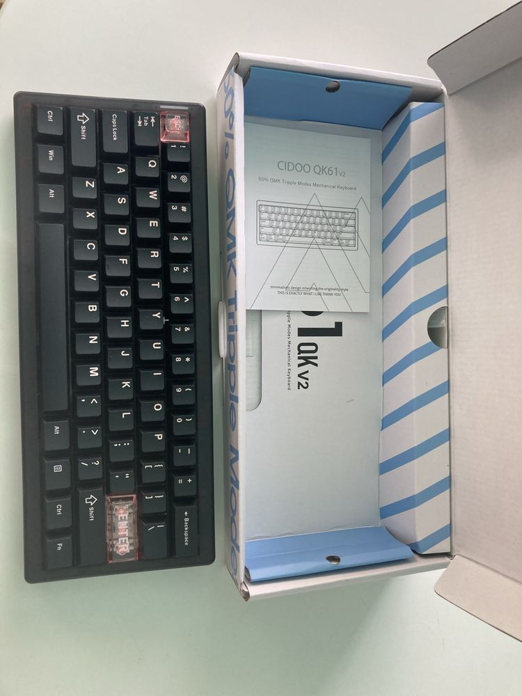 Cidoo qk61v2 новая клавиатура