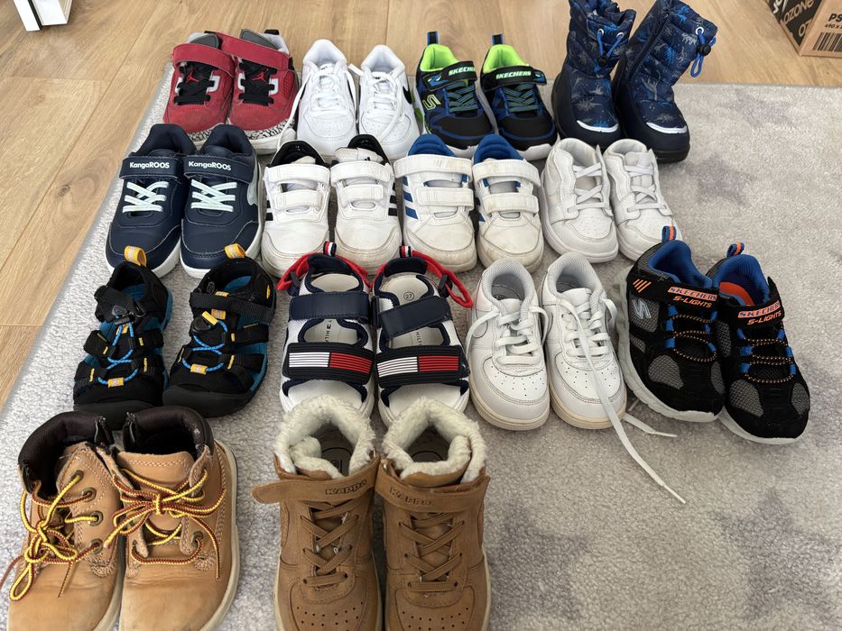 Детски обувки - различни размери