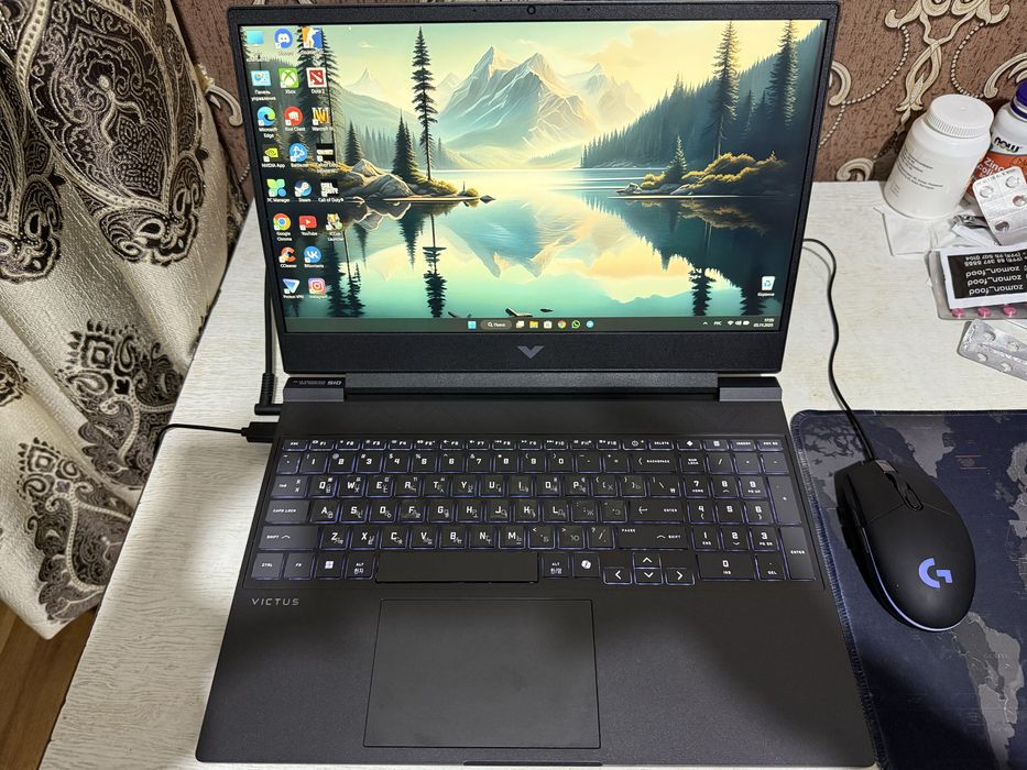 Игровой ноутбук Hp victus 15.6