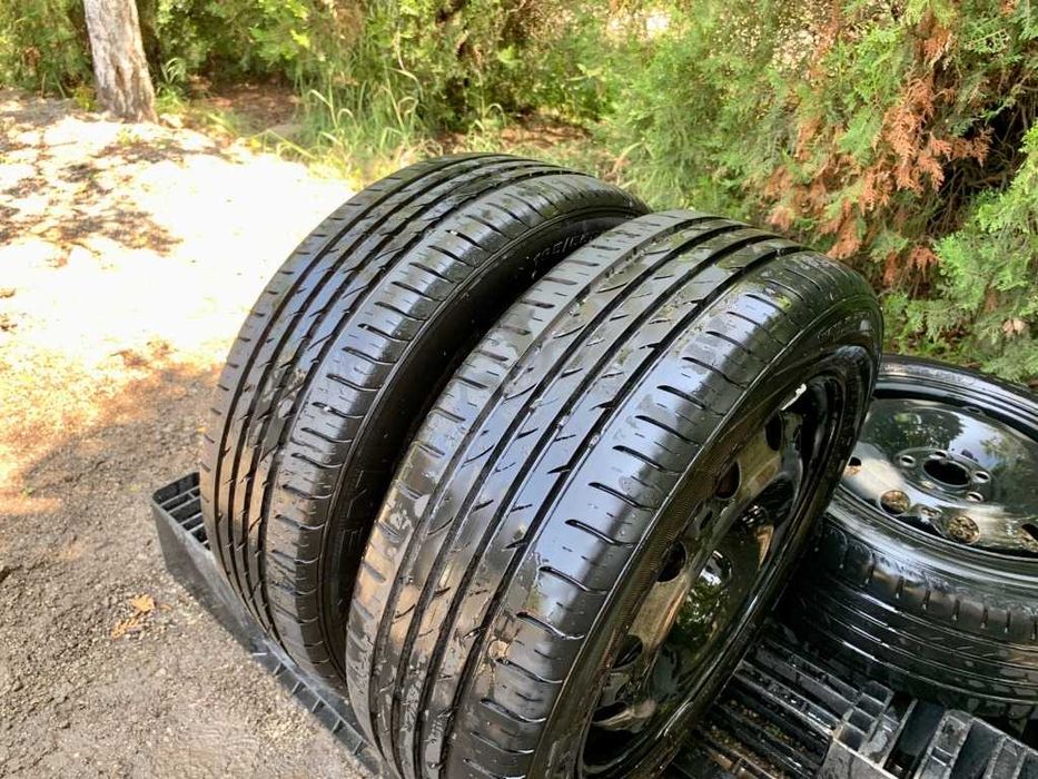 4бр.Оригинални джанти 15'' 5x100+ГУМИ 195/55/15 за Vw,Audi,Skoda,Seat