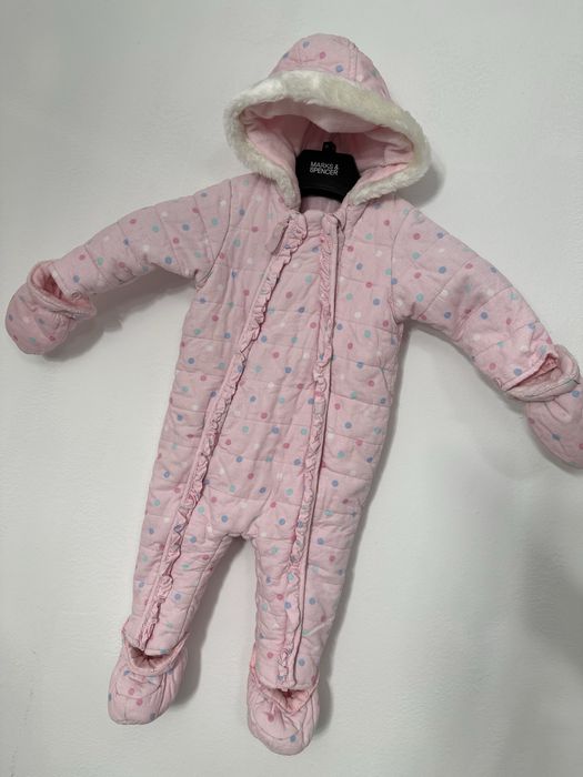 Combinezon pufos 9-12 luni