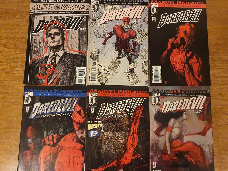 Reviste comics Marvel Daredevil de Bendis