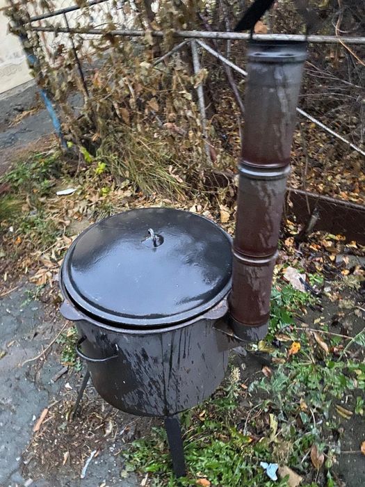 Продам казан печку хорошего качества, торг уместен
