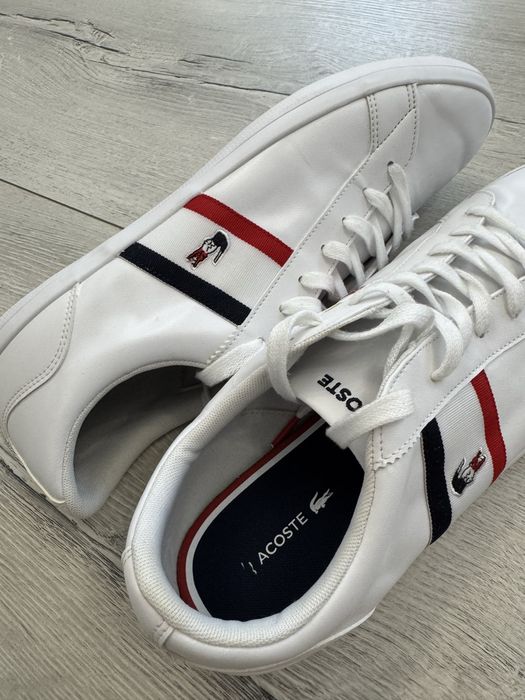 Adidași Barbati-Lacoste, din piele, mărimea 46 – stare excelentă