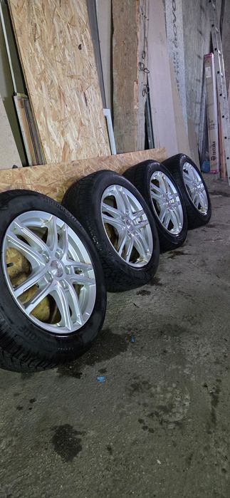 DEZENT джанти със зимни гуми 205/55/16 6,5J×16 ET46 5×112 ЦО 56,6