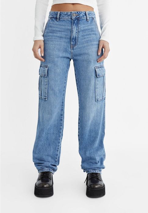 Карго дънки Stradivarius!